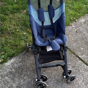 Pocket Air All Terrain Blue Stroller